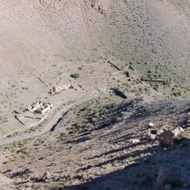 Abandoned houses in the valley